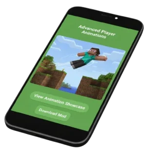 Actions and Stuff APK v1.10 Bedrock Edition for Android 4 Advance Player Animation