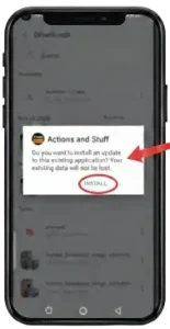 Actions and Stuff APK v1.10 Bedrock Edition for Android 13 Click on Install